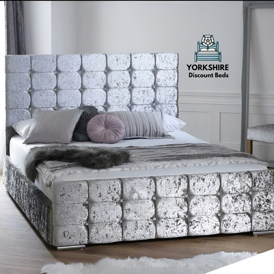 Cube Sleigh Bed